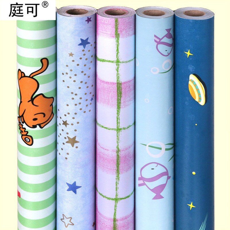 速发儿童房PVC自纸墙纸孩男孩卧室温馨壁粘幼儿园装饰可爱墙贴