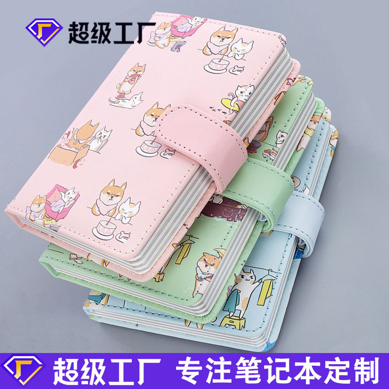 速发可爱生意帐本礼盒套装礼品软皮小本子创手手账本