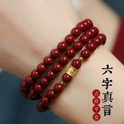 杭州灵隐砂手串女正品砂多圈单圈