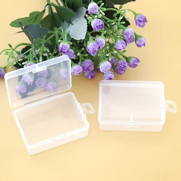 pp透明饰品渔具零件耳塞整理收纳盒塑料盒包装盒贴纸卡片首饰收纳
