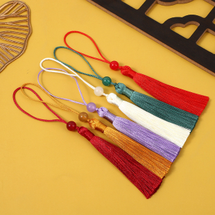 7CM流苏头饰小穗子手工DIY书签U盘香包香囊吊坠挂件扇子扇坠吊穗