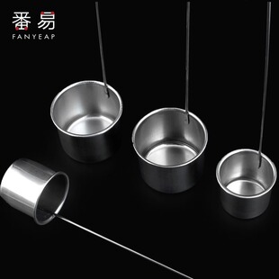 厨房大号酒提长柄酒坛家用酒勺舀酒大口径漏斗 提酒器A1p751