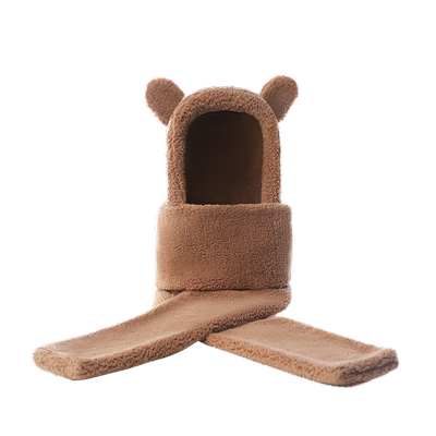 【官方正品】ZNHN小熊一体帽