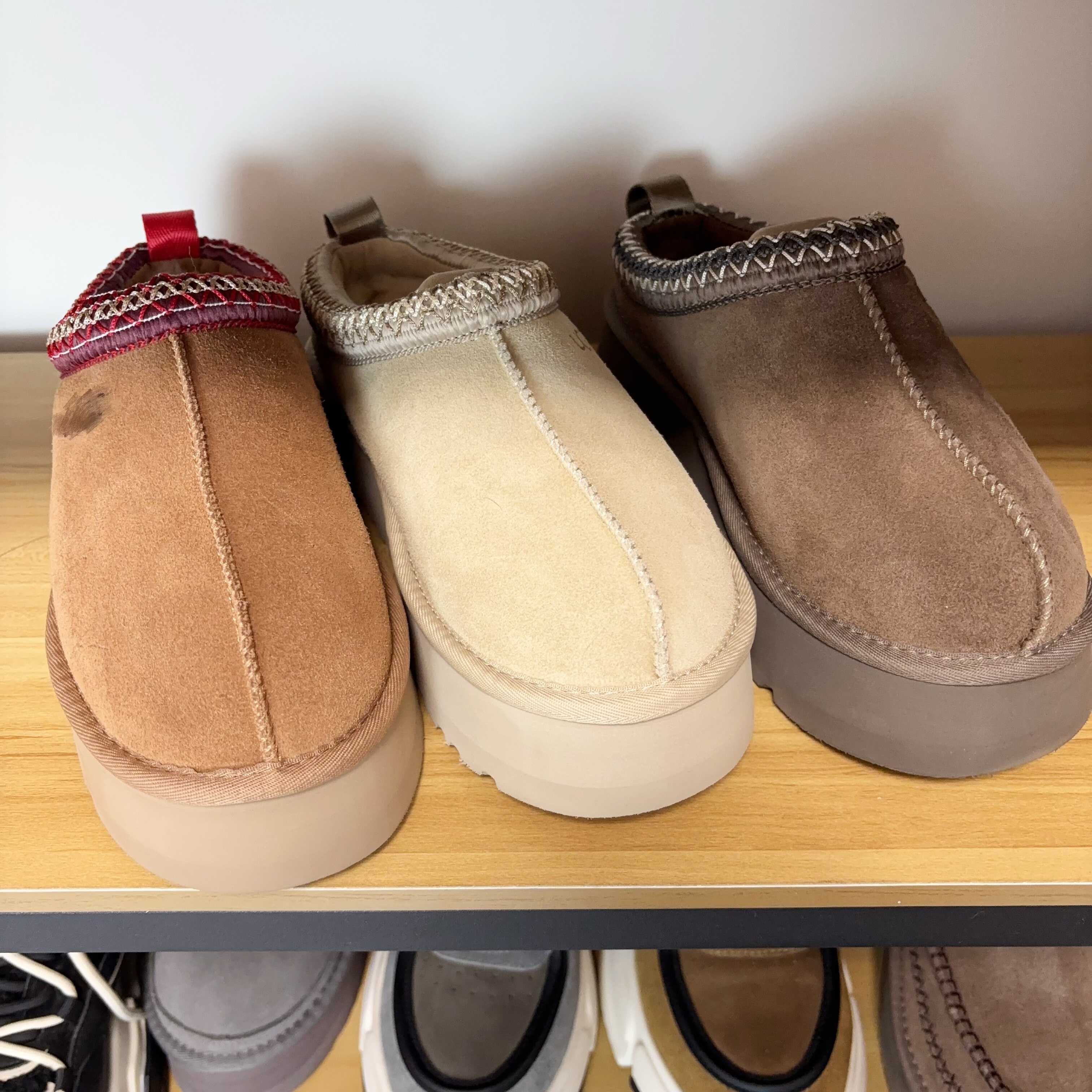 羊皮毛一体厚底民族风包头半拖防滑外穿拖鞋潮