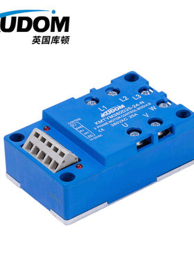3C认证面板安装直流控交流三相固态继电器KMTYM380D25RP-24FN