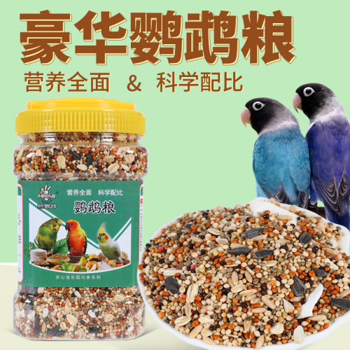 黄子鸟饲料桶鹦鹉混合粮