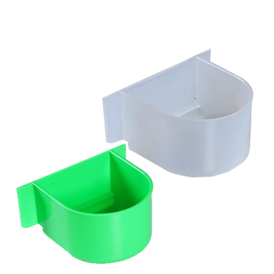 半圆形悬挂八哥虎皮喂食器水盒