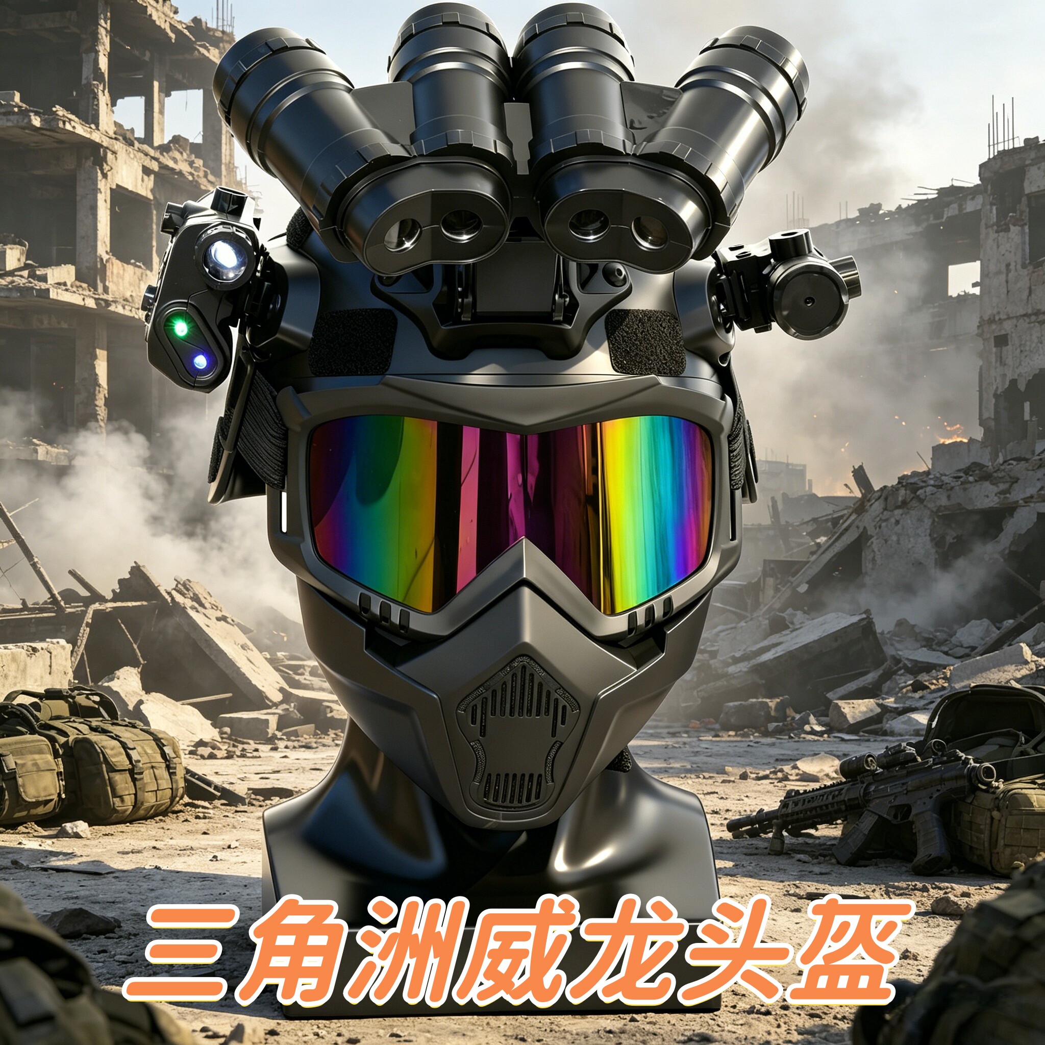 三角洲行动威龙头盔游戏周边