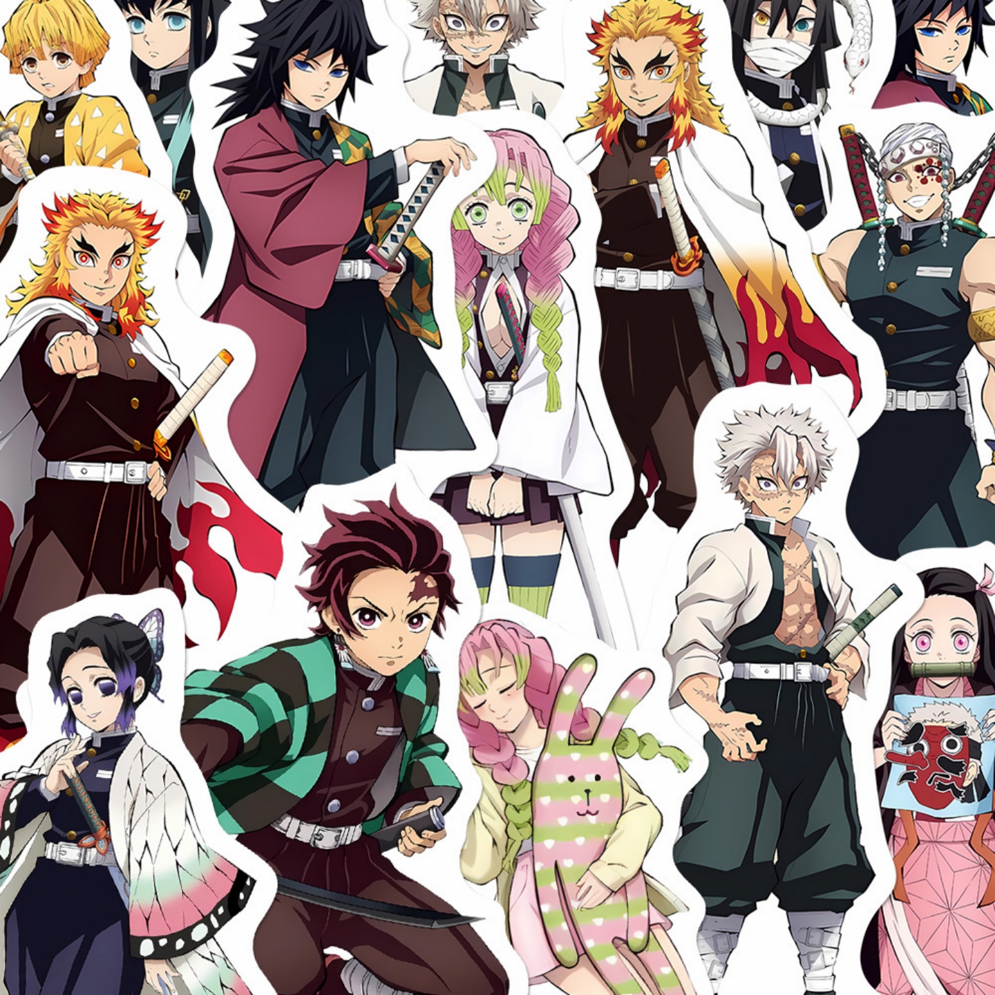 鬼灭之刃动漫周边贴纸套装