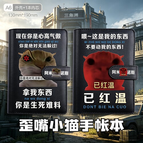 三角洲行动歪嘴小猫手帐本哈基米