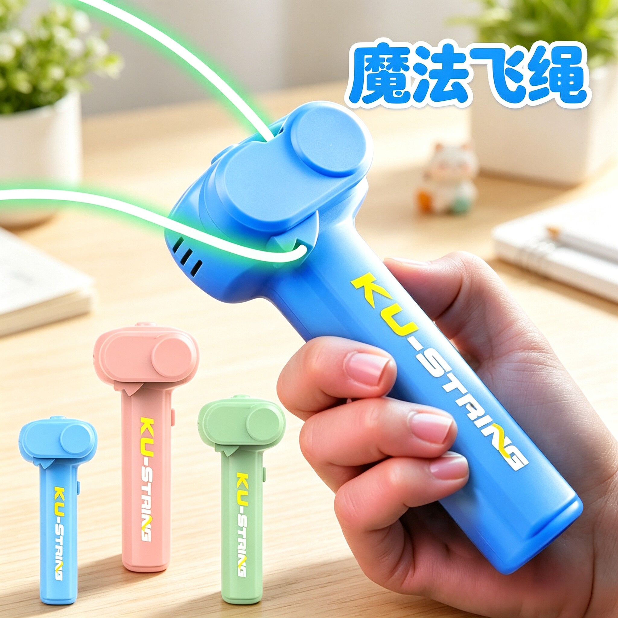 魔法飞绳电动夜光互动绳