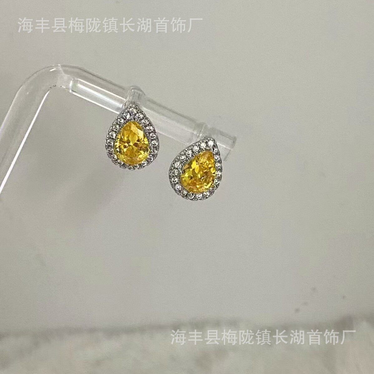 乔妍的心事赵丽颖同款耳环2024年新款爆款小众设计感耳饰耳钉