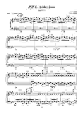 钢琴谱《Golden Hour》JVKE极限还原版钢琴谱