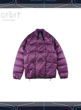 Norbit 日系复古休闲立领羽绒夹克男秋冬保暖户外羽绒服