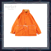 norbit日系工装 风立领防风夹克男宽松多口袋户外夹克