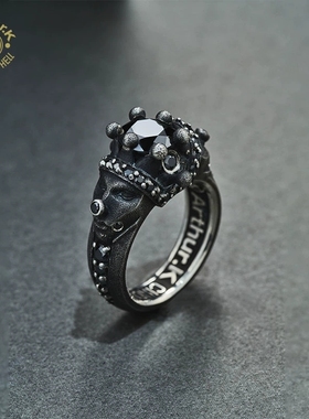 Arthur.k伊邪娜美小丑皇冠戒指