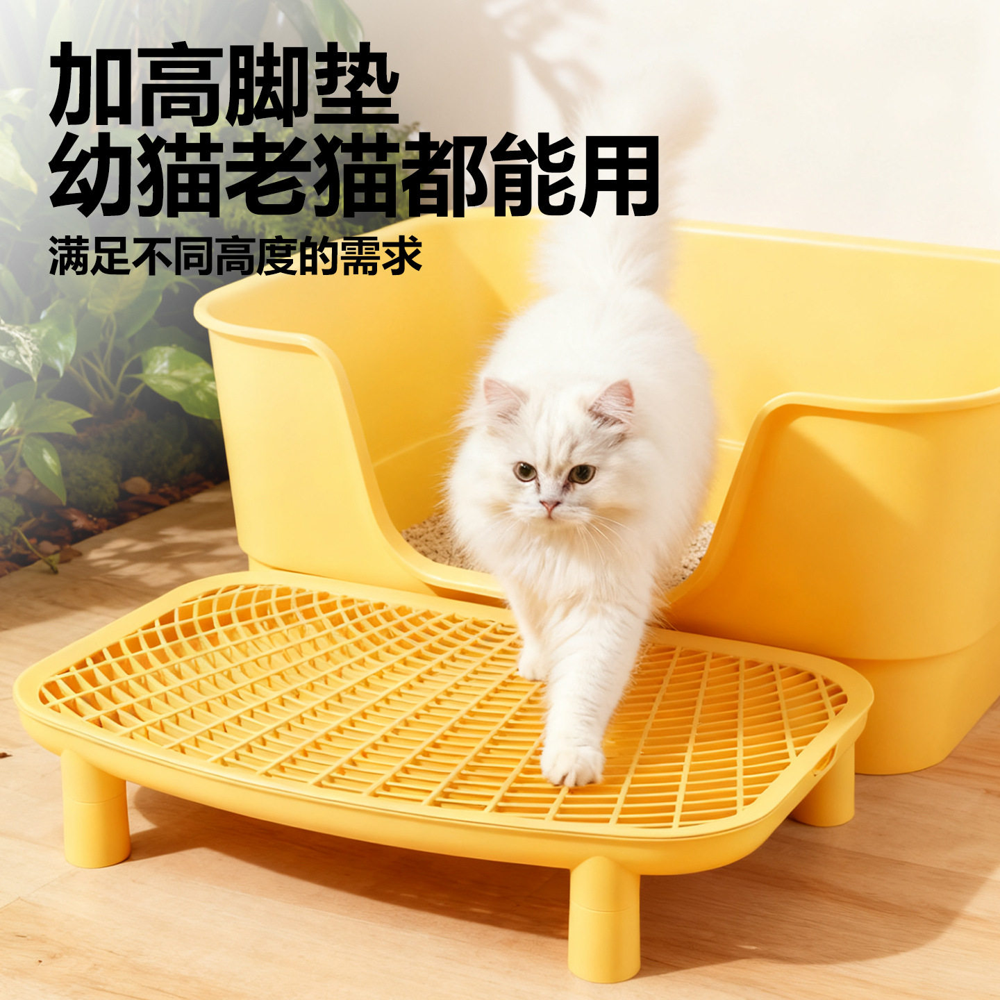 防溅猫砂垫防带出超大号