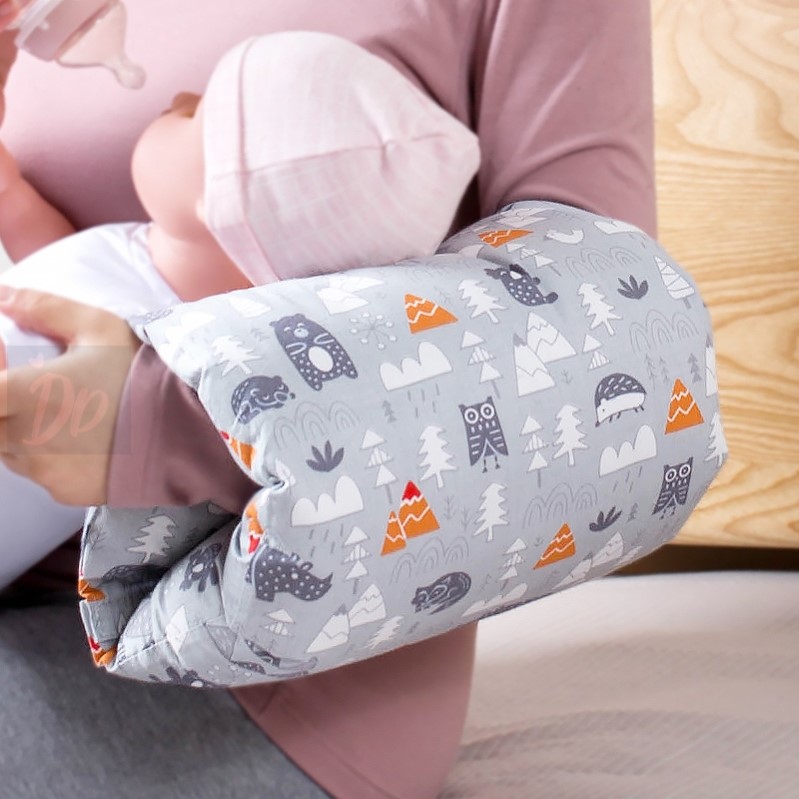 可拆洗哺乳枕喂奶纯棉多功能婴儿抱娃手臂枕头舒适垫胳膊抱睡