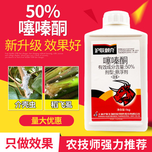 专杀介壳虫的药噻嗪酮蚧壳虫专用杀虫剂果树水稻稻飞虱效特农用药