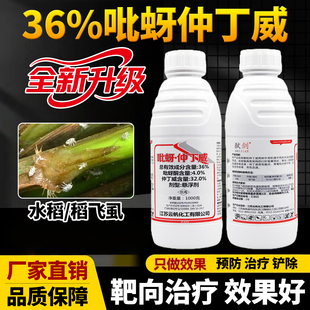 水稻专用药稻飞虱专用杀虫剂36%吡蚜酮仲丁威农用药效特农药大全