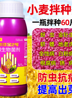 拌成金2号小麦拌种剂种衣剂小麦专用拌种药增产杀菌防虫防菌