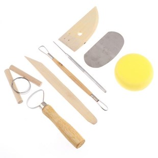 8Pcs/set Pottery DIY Tool Clay Molding Ceramics Molding Tool