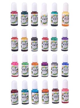 6pcs 10g Epoxy Resin Diffusion Pigment DIY Handmade Scented