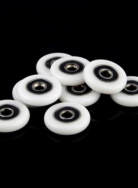 8 Pcs Shower Door Runner Rollers Wheels Pulleys Replacement