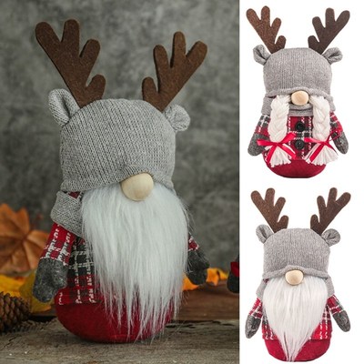 2pcsChristmaGnomeElk