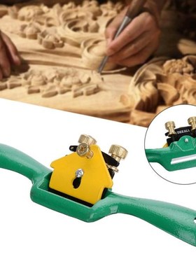 Mayitr Iron Spoke Shave Plane 44mm Metal Cutting Edge Wood S