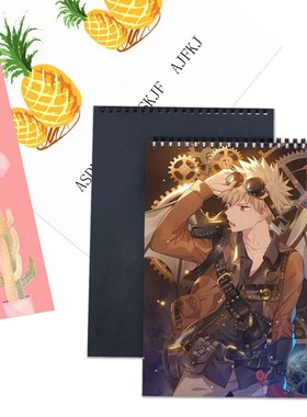 A4 Anime My Hero Academia Watercolor Paper Sketch Book Port