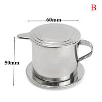 Stainless Steel Vietnamese Drip Coffee Filter Maker Pot Infu thumbnail 2