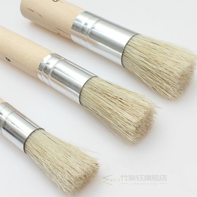 3Pcs/SetWoodenilBrush
