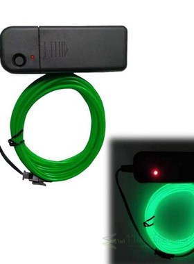 LED EL Wire Neon Glow String Strip Light Rope Controller Car