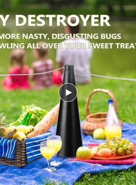 Fly Repellent Fan Table Food Protector Flies Bugs Away Outdo
