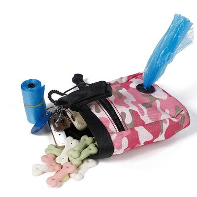 Oxford Pet Dog Puppy Training Pouch Walking Treat Snack Bag