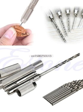 Drill bit Practical 0.7-3mm Hand Twist Drill Sliding Drillin