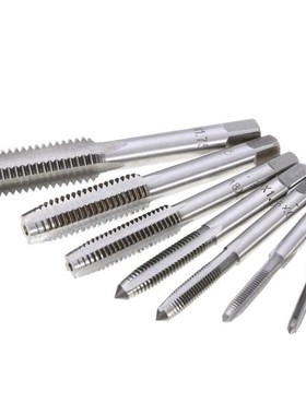 7pcs HSS Right Hand Metric Thread Tapper Tap Set Tool 0.5mm-