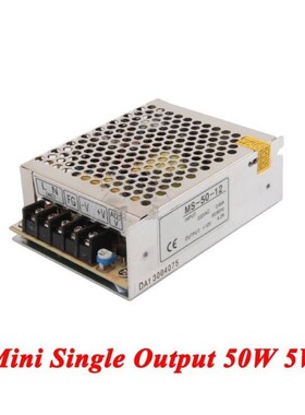 MS-50-5 Mini switching power supply 50W 5V 10A,Single Output