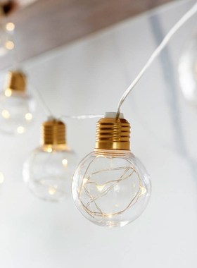 20 Bulbs LED Festoon Party Lights Garland String Fairy Light