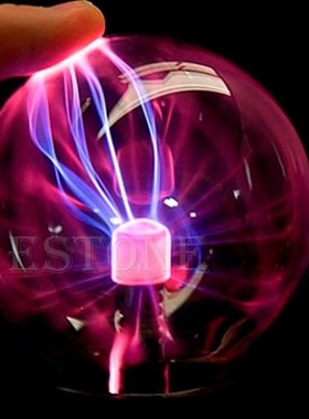 1PC Plastic Luminaria Glass Plasma Ball Hot Magic USB Sphere