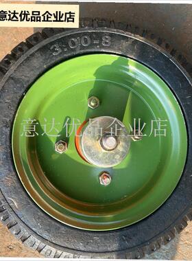 扶拖拉机旋耕机400830C08实心尾轮尾轮总成及轮胎,