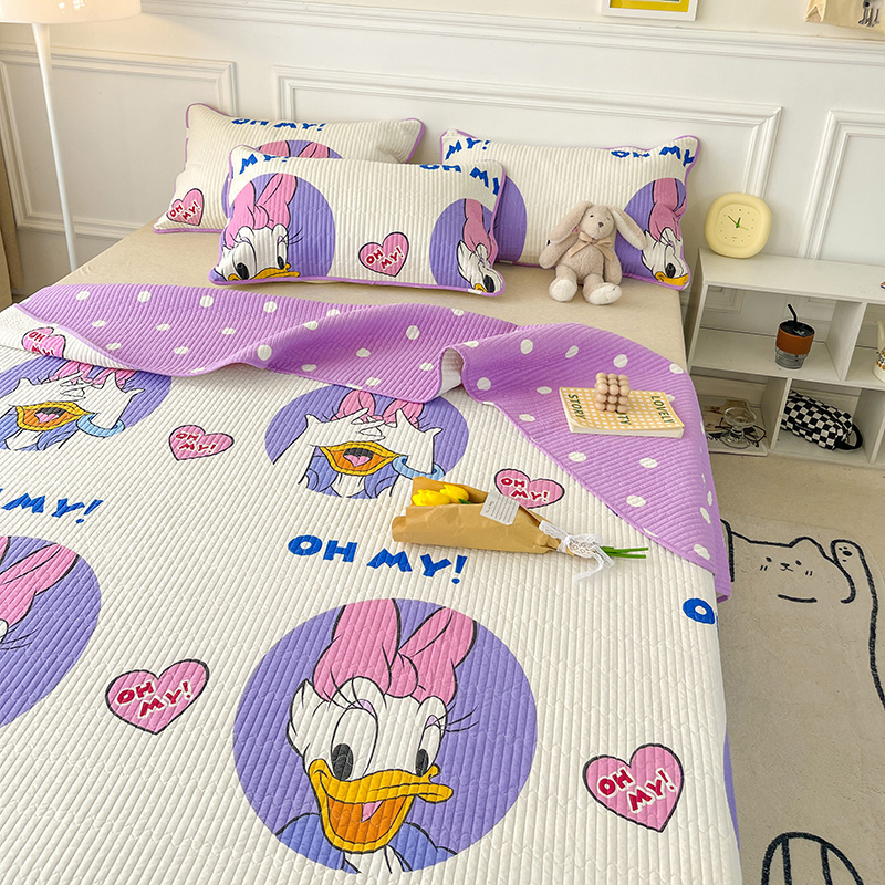 床盖双面纯棉全棉迪士尼