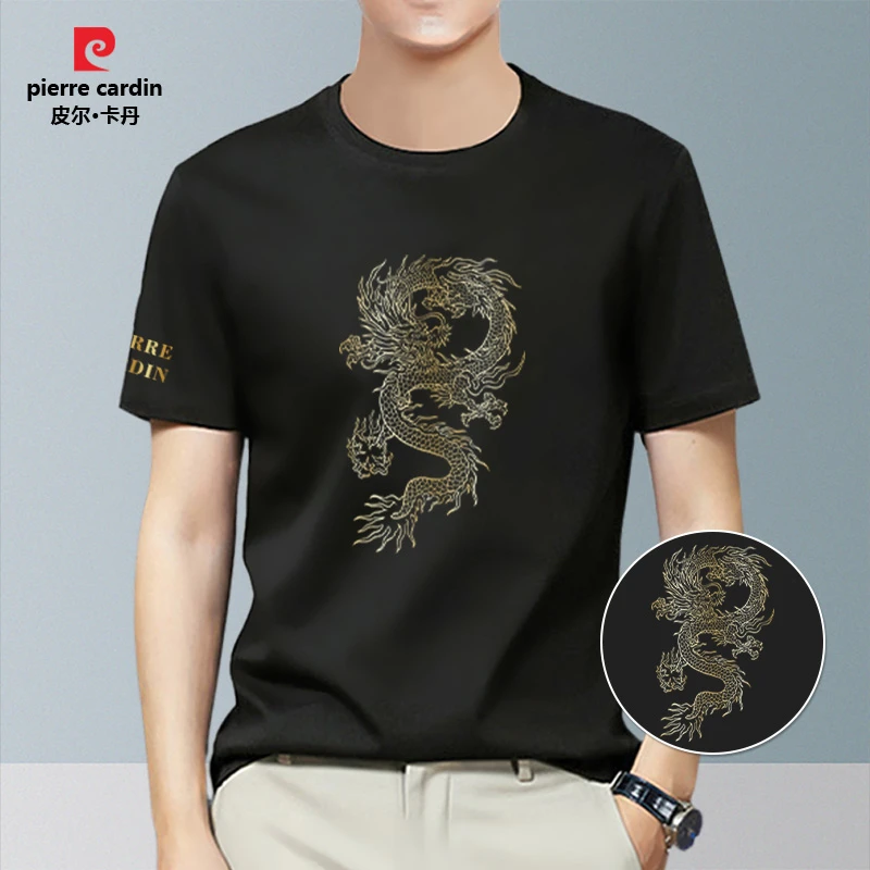 皮尔卡丹短袖休闲修身