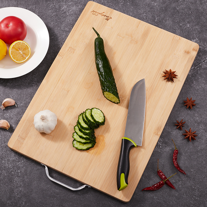 【逸园】菜板实木家用砧板切菜板案板厨房面板抗菌防霉竹占板刀板