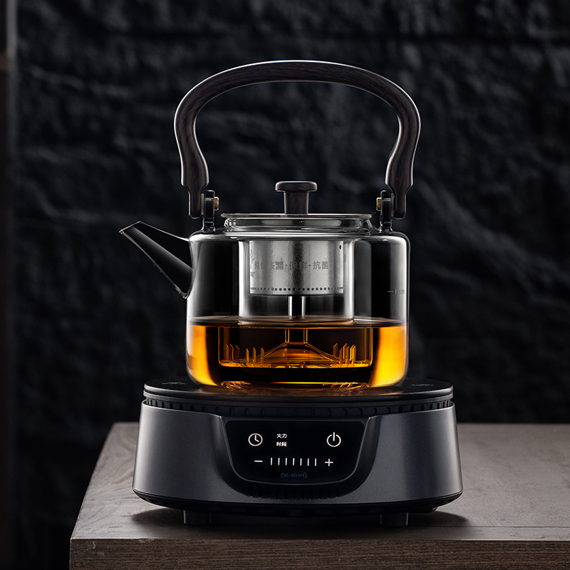 电陶炉煮茶壶套装家用功夫茶具蒸煮两用养生壶加厚烧水泡茶壶