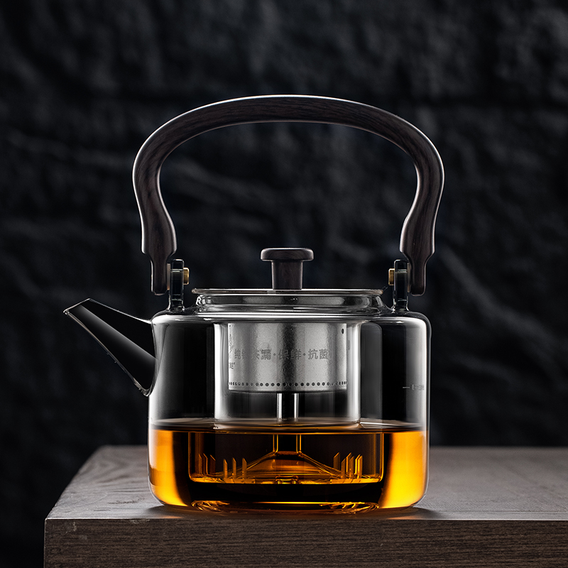 电陶炉煮茶壶套装家用功夫茶具蒸煮两用养生壶加厚烧水泡茶壶