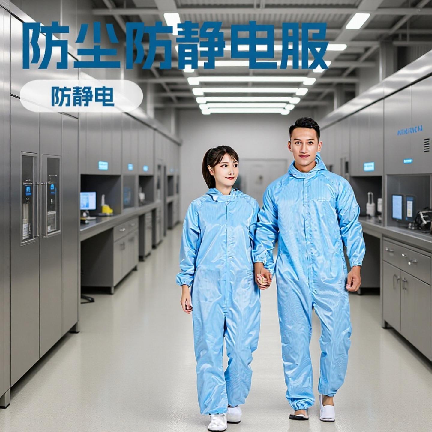 尘服防静电连体喷漆洁净车间专用