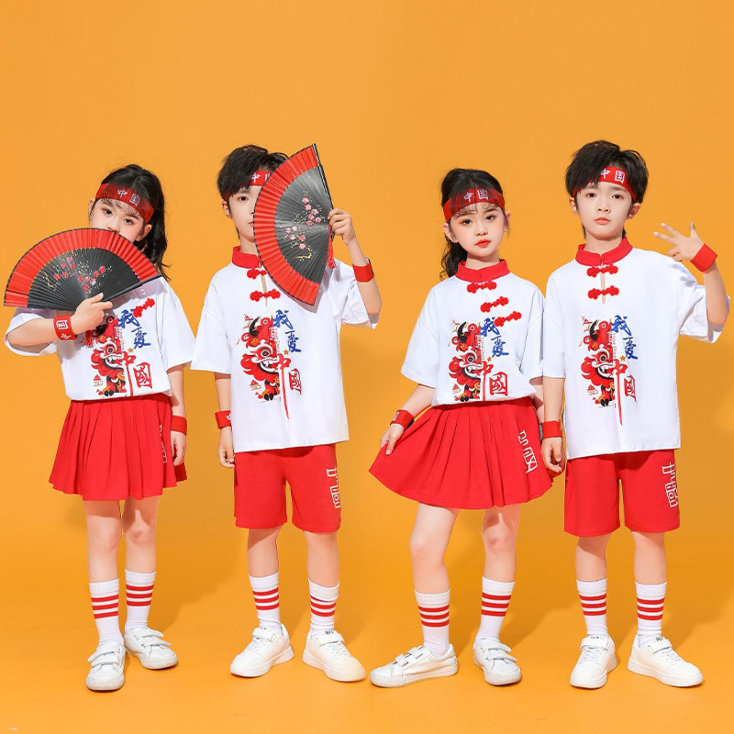 六一儿童演出汉服男童女童夏季