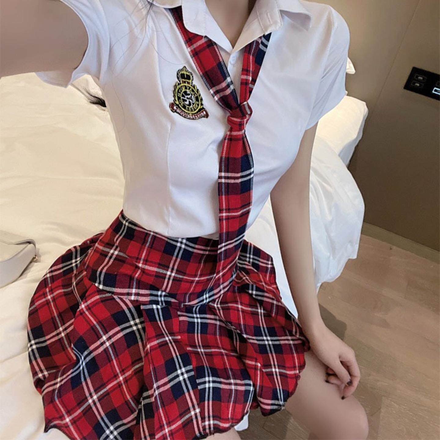 日本校园风学生制服套装加肥大码